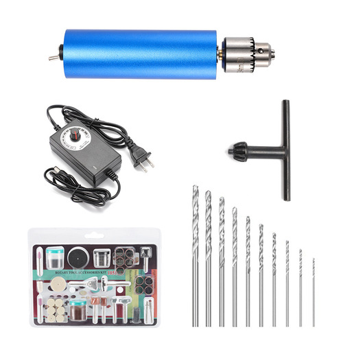 Factory model 395 upgraded version 48W high power mini electric grinder 24V2A stepless speed adjustable handheld electric drill