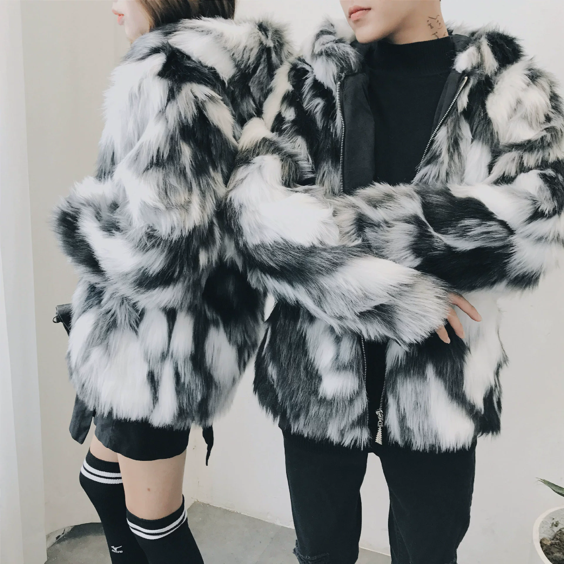 Trench coat, hairgrip, jacket, plus size, oversize