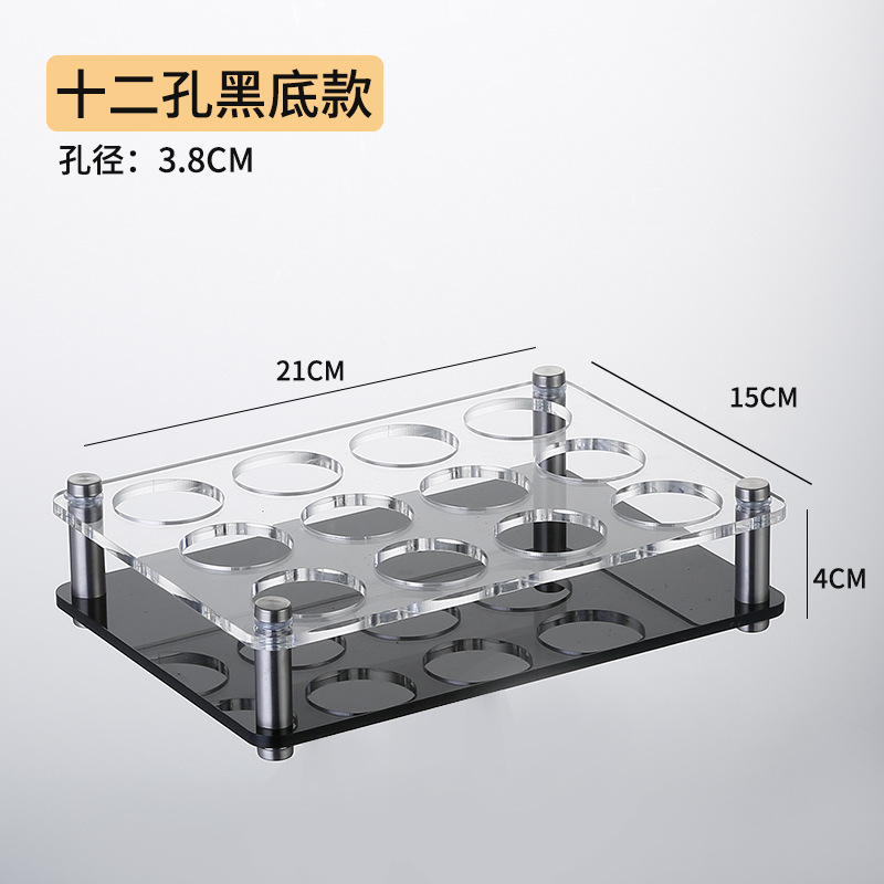 Bar portavasos acrílico combinación de plástico bala taza estante bar una taza de vino blanco taza de vino extranjero estante transparente