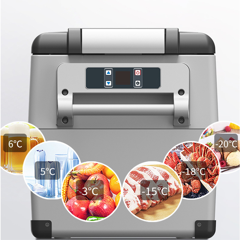 Refrigerador portátil Alpicool Ice Tiger CF35/45/55L con compresor 12V congelador pequeño transfronterizo
