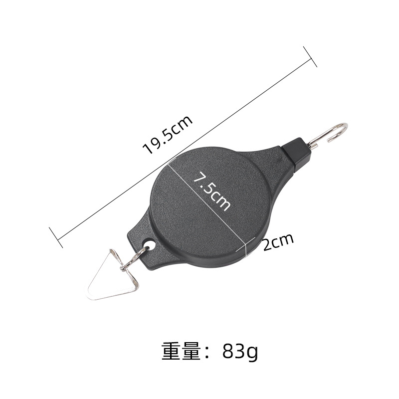 Home Gardening Retractable Lifting Hook Balcony Hanging Pot Chandelia Flower Pot Birdcage Hook