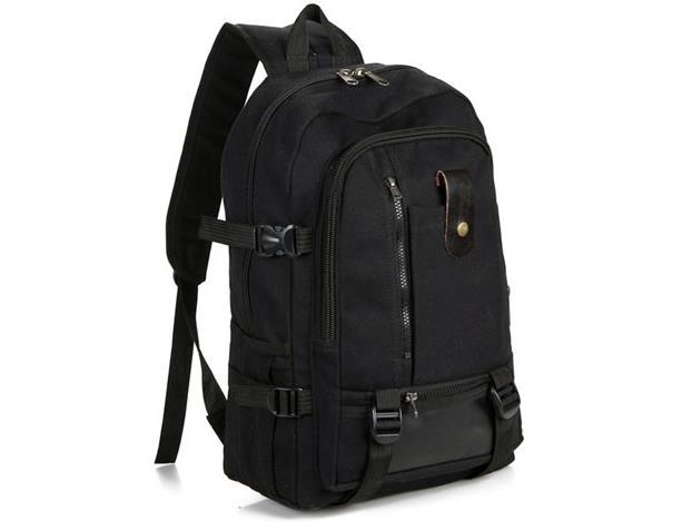2022 nuevos hombres de ocio mochila de viaje mochila de lona de gran capacidad estudiante mochila al por mayor de una sola pieza de entrega