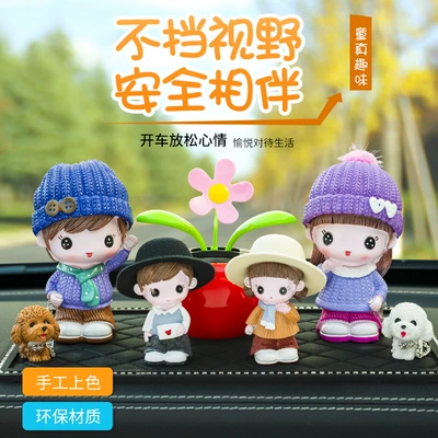 Cute Resin Dog Walking | Car ornaments
