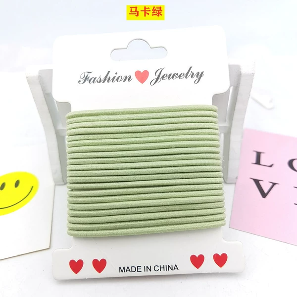 0.25 Nylon Card 20 Maca Green