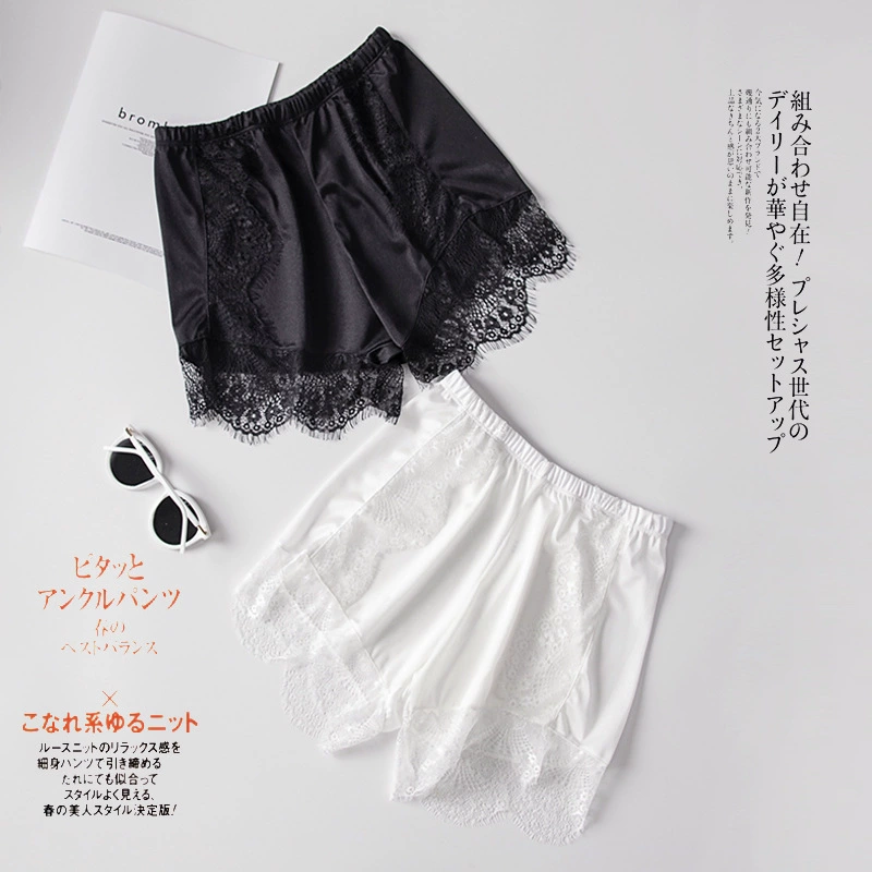 Breathable safe trousers, summer protective underware, lace sexy shorts, plus size