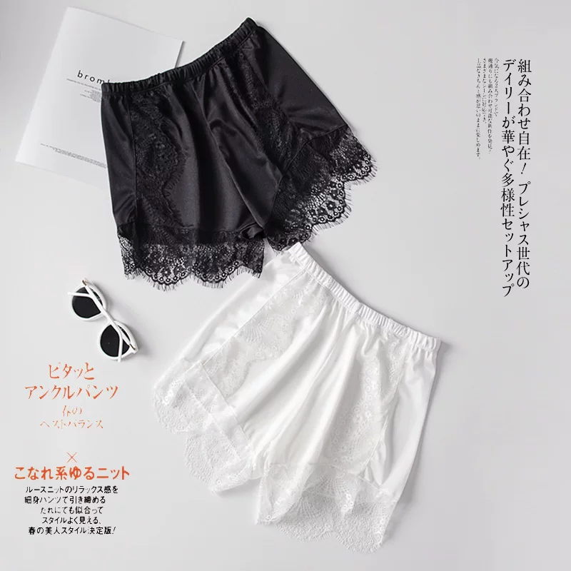 Breathable safe trousers, summer protective underware, lace sexy shorts, plus size