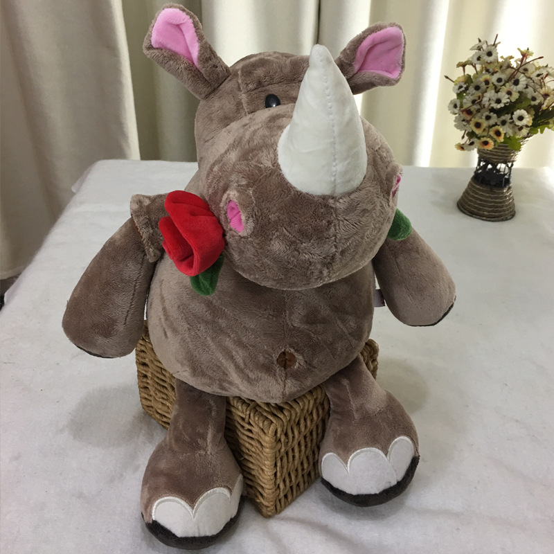 Grandes animales del bosque juguetes de peluche león elefante ciervo mono tigre muñeca de regalo fábrica al por mayor