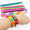 Silica gel bracelet, decorations, 21cm, 20 colors