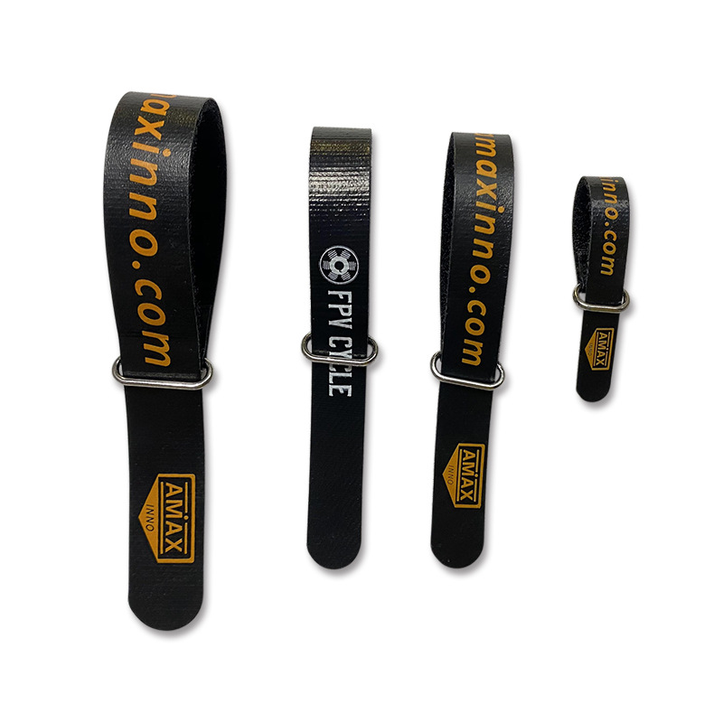 硅胶防滑电池扎带亚马仕穿越机扎带竞速机漆皮电池绑带