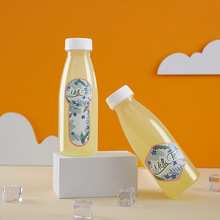 �W�tһ����350ml���Ϲ�֭ƿ�� pet͸��ʳƷ���ţ���Ʒ�̲����