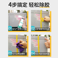 Multifunctional adhesive remover, car adhesive remover, cleaner, advertising sticker, double-sided tape cleaning, asphalt cleaner
