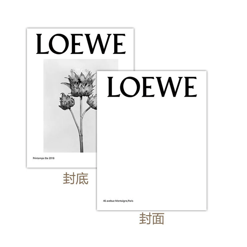 Full-Color Magazine Photography Prop, Decorative Mockup Magazine, Lightweight 0.1 kg