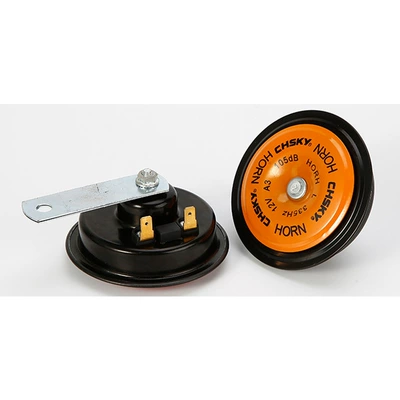 horn car snail horn – Car horn/tweeter - 24v-dual-tone-red-and-yellow-pair