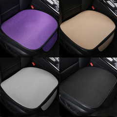 Summer ventilation ice silk small three-piece car seat cushion without backrest single sheet three-piece set cool cushion car supplies wholesale