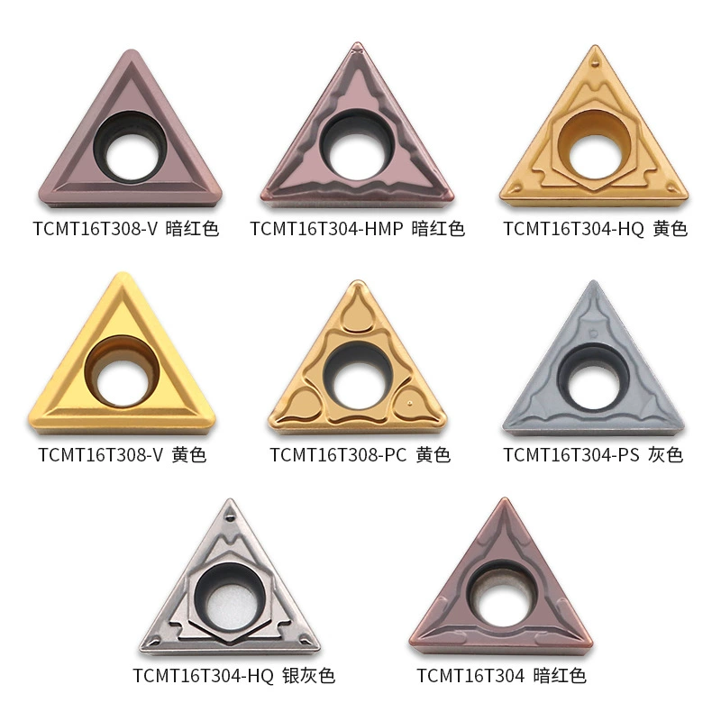 TCMT16T308 треугольная токарная вставка с внутренним отверстием с ЧПУ TCMT16T302-PC токарная вставка с ЧПУ