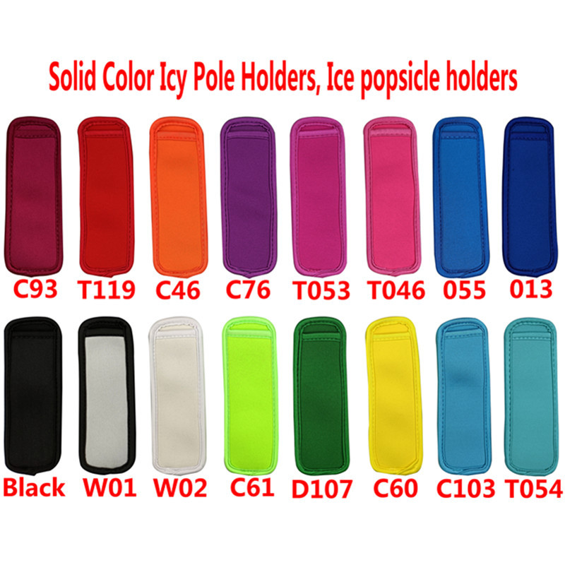 跨境热销icypole holders潜水料冰棒套Popsicle Holder现货供应