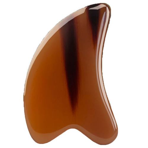Natural yak horn scraping board facial scraping sheet thickened horn scraping sheet