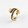 Retro three dimensional ring, accessory, simple and elegant design, wholesale