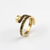 Light -faced woven hook line gold model
