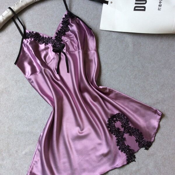 summer silk sexy pijama