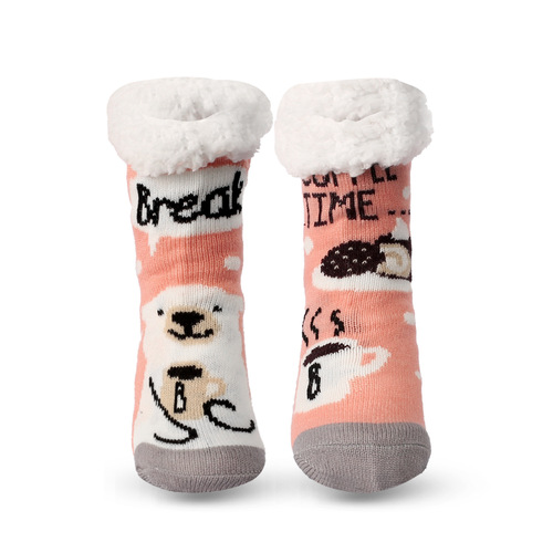 Cross-border autumn and winter new Christmas socks home slippers socks dispensing anti-slip floor socks Amazon cartoon sleep socks