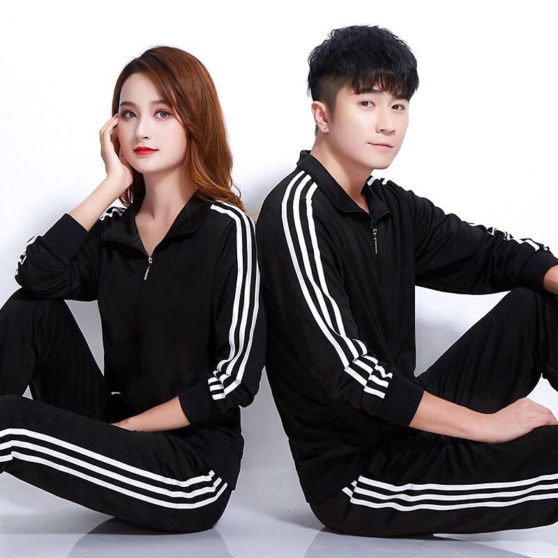 블랙 롱 슬리브 세트