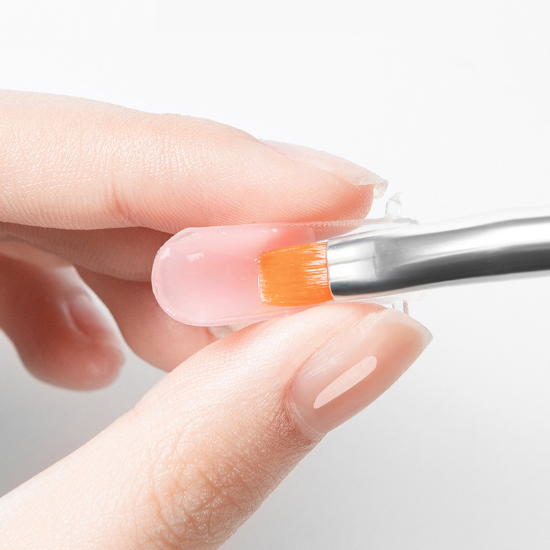 Uñas ultrafinas piezas de uñas sin costuras sin desgaste pulido transparente completo media pegatina extensión parche de uñas falsas para salón de uñas