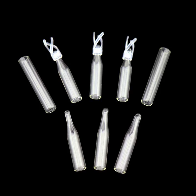 Пластиковая стеклянная пробирка для жидкой трубки бутылка для инъекций интубационная Хроматография бутылка рукав подкладка трубка