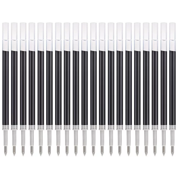Factory wholesale Baoke large capacity refill 0.5 0.7 1.0 bullet pen head neutral refill 20 pieces