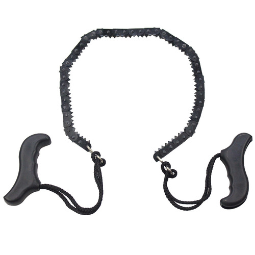 Outdoor portable hand chain saw, camping pocket survival chain saw, garden logging saw, EDC hand saw tool