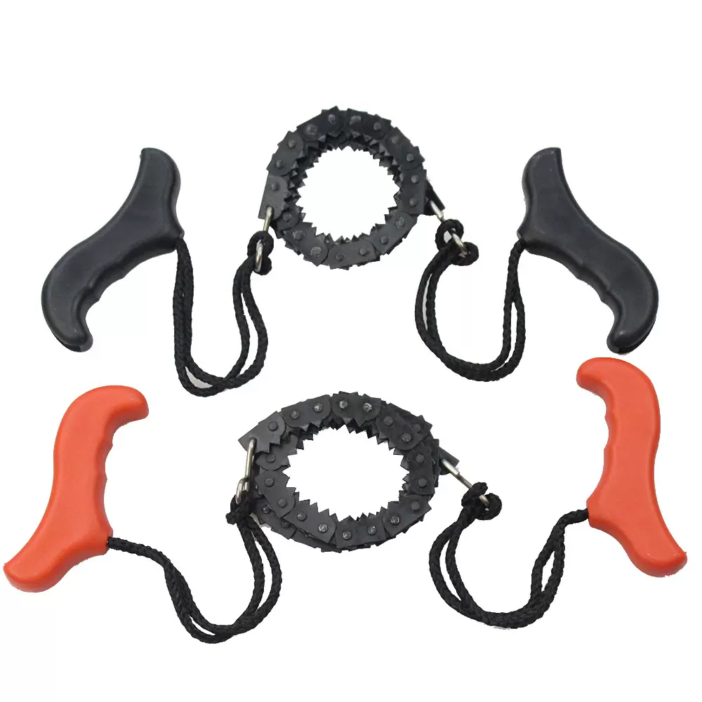 户外便携手拉线锯野营口袋锯子求生链锯园林伐木锯EDC手工锯工具