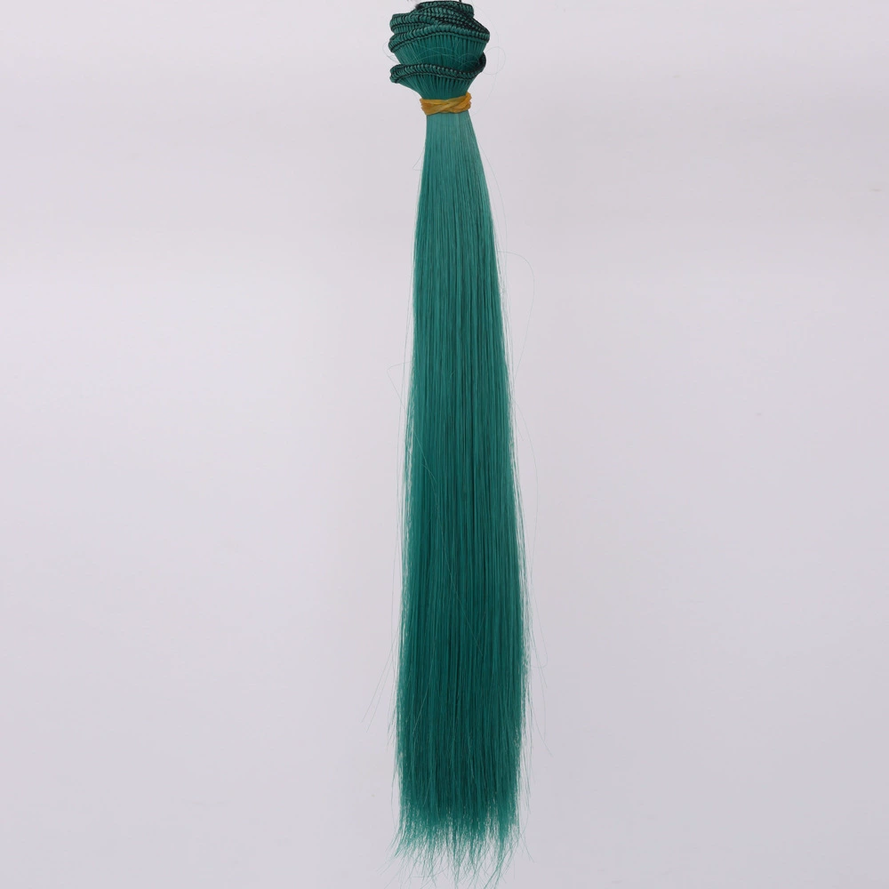 Doll Wig Straight Hair, DIY 25 cm, Synthetic Doll Hair Weft, Multiple Color Codes