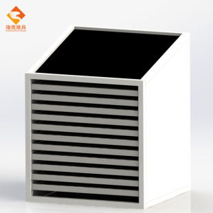 Tile Drawer Cabinet All-Metal Pull-Out Wooden Floor Display Rack Island Storage Stone Large Board Display Manufacturer High-End