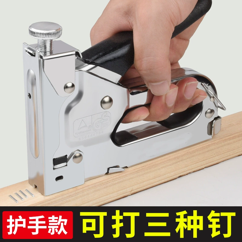Ручной трехцелевой гвоздезабивной пистолет, кодовый гвоздезабивной пистолет, деревообрабатывающий пневматический пистолет Martin, U-образный гвоздь, Т-образный дверной гвоздезабивной пистолет, деревообрабатывающие инструменты