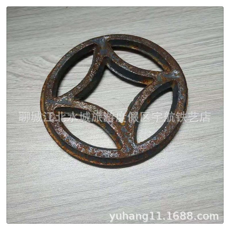 宇航现货销售 护栏配件 腰花 铸铁花 铁艺围栏 楼梯装饰花