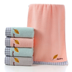 廠家批發純棉毛巾家用柔軟禮品企業生日員工洗臉巾商務刺繡logo