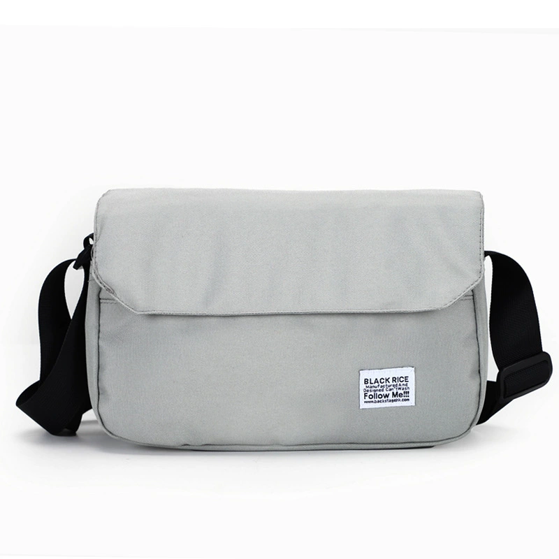 One-Shoulder Men’s Shoulder Bag, Japanese/Korean Style, Spacious 21×33×3 cm