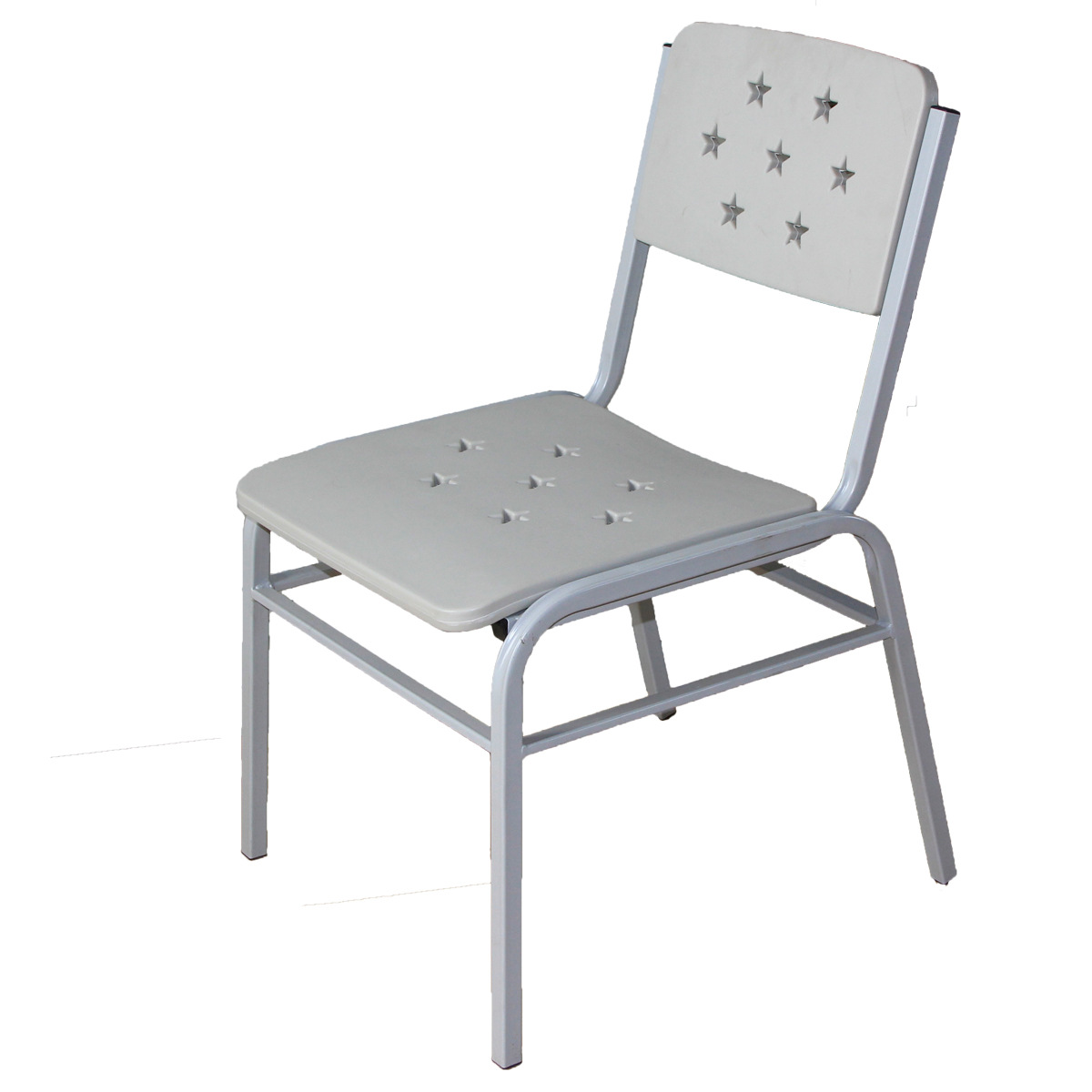 学习椅灰白色桌电脑桌野战办公椅子家具