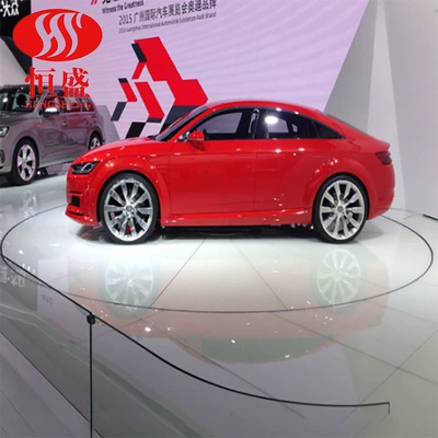 Electric Vehicle Rotating Platform Round Exhibition Booth Garage Turning Platform Large Turntable Display Stand 360-Degree Rotation