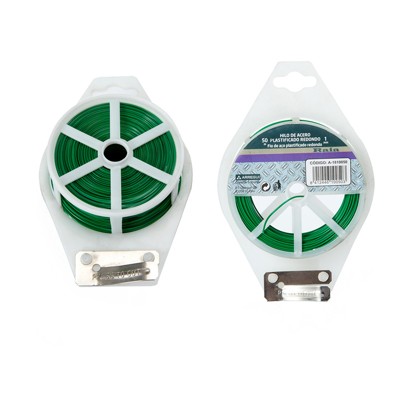 Fábrica al por mayor traje de jardinería flor jardín fijo jardinería Alambre de amarre soporte recubierto de plástico Alambre de amarre multifuncional cinturón