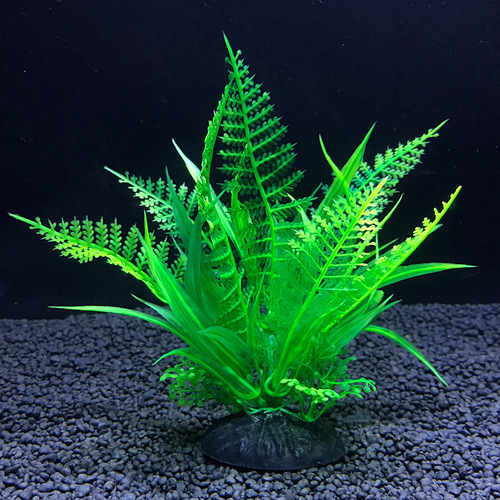 Fish tank decoration simulated aquatic plants, plastic fake seaweed, artificial flowers for aquarium, manufacturer at source