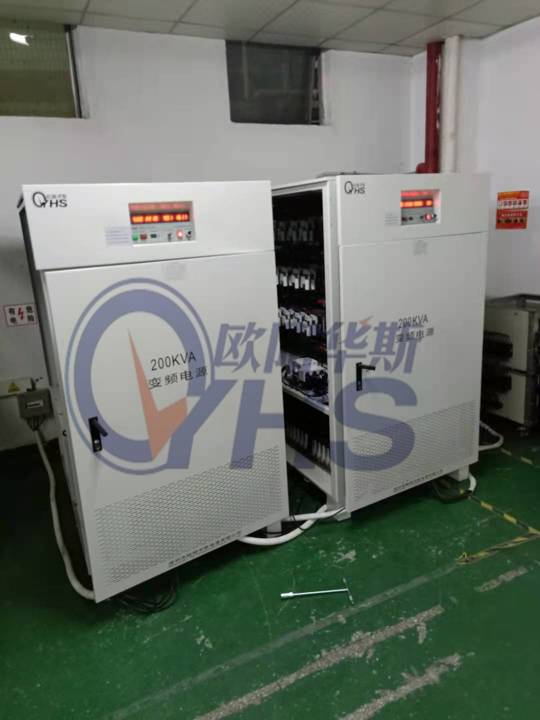����200KVA��Ƶ��Դ����������������̨������380V 60HZ
