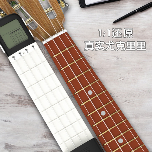 Solo Collector Portable Ukulele Chord Practice Aids Pocket Guitar Chord Finger Practice Tool