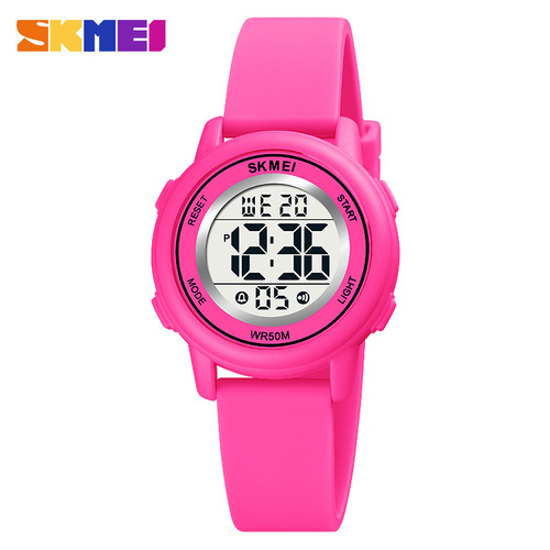 Colorful LED Clock Fashion Children's Electronic Watch Bestselling on Amazon Multifunctional Gift Watch for Boys and Girls Students