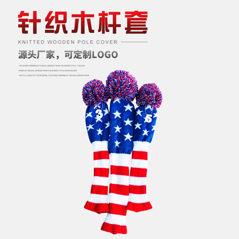 El Club de Golf vendedor caliente transfronterizo fijó las mercancías de la Fábrica de la fuente del juego de tres piezas del Club de punto de golf del club de madera se puede entregar en nombre