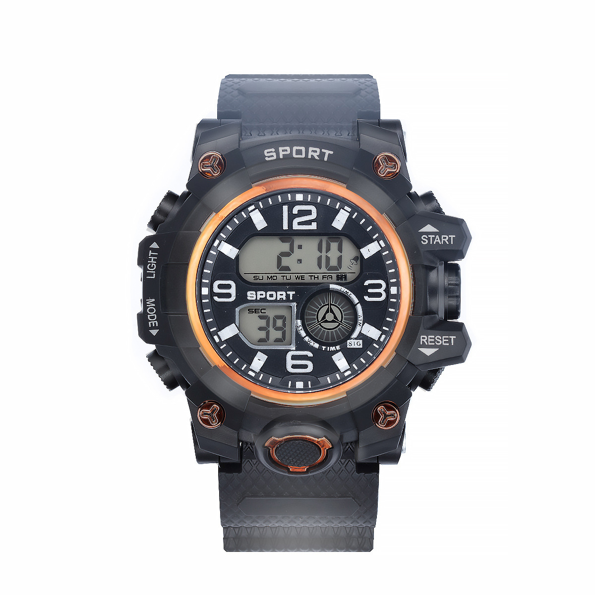Moda de moda deportes al aire libre montañismo fresco moda reloj de los hombres estudiante masculino multi-funcional personalizado reloj electrónico al por mayor