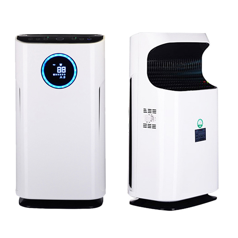 Filtro purificador de aire universal de eficiencia media HEPA con carbón activado, sistema de aire fresco, cartucho compuesto
