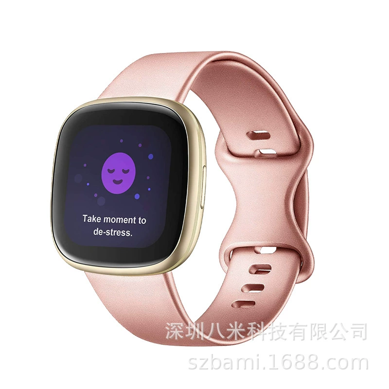 Подходит для ремешка Fitbit Versa4 часы Fitbit Versa3/SENSE Ribbon Официальный Тот же модель