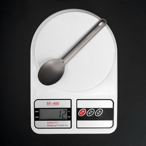 New outdoor camping tableware set titanium tableware titanium spoon and fork EDC manufacturer 1 piece dropshipping