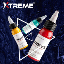 龙艺人纹身器材 硬核极限Xtreme全新一代刺青纹身色料60色套装1oz